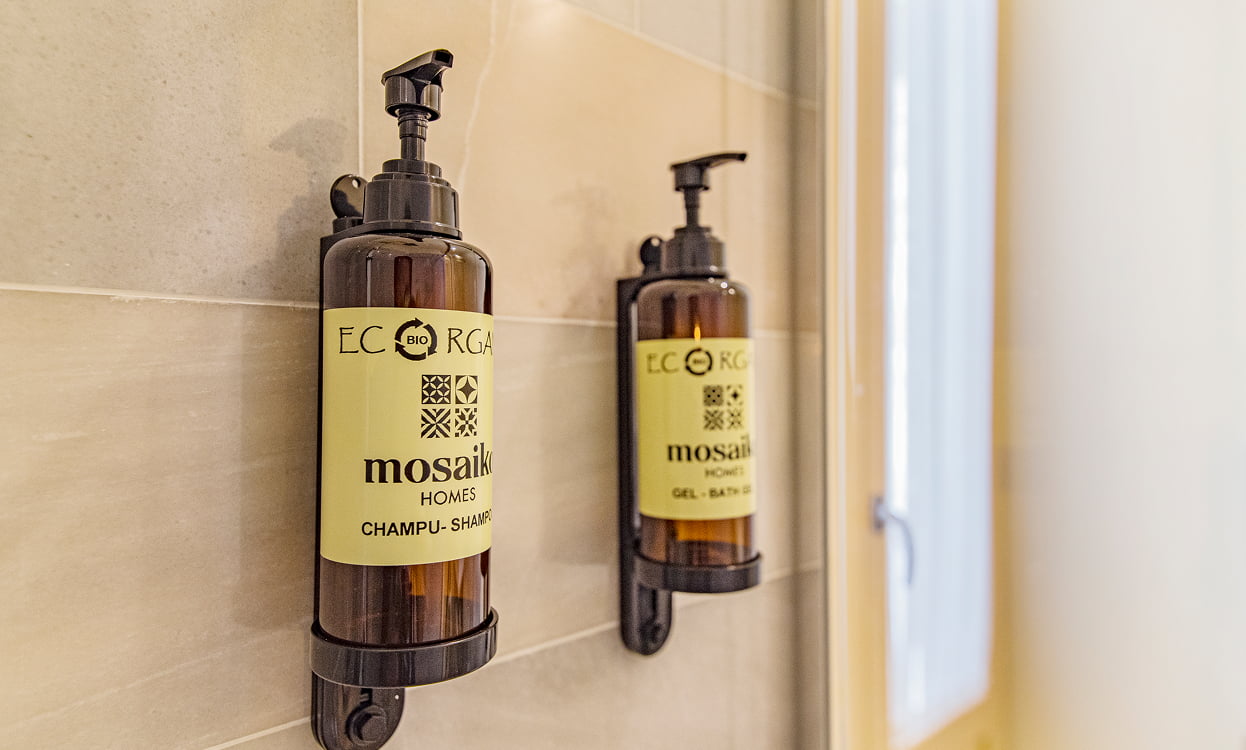 Galería 17 Dispensadores de champú y jabón orgánicos