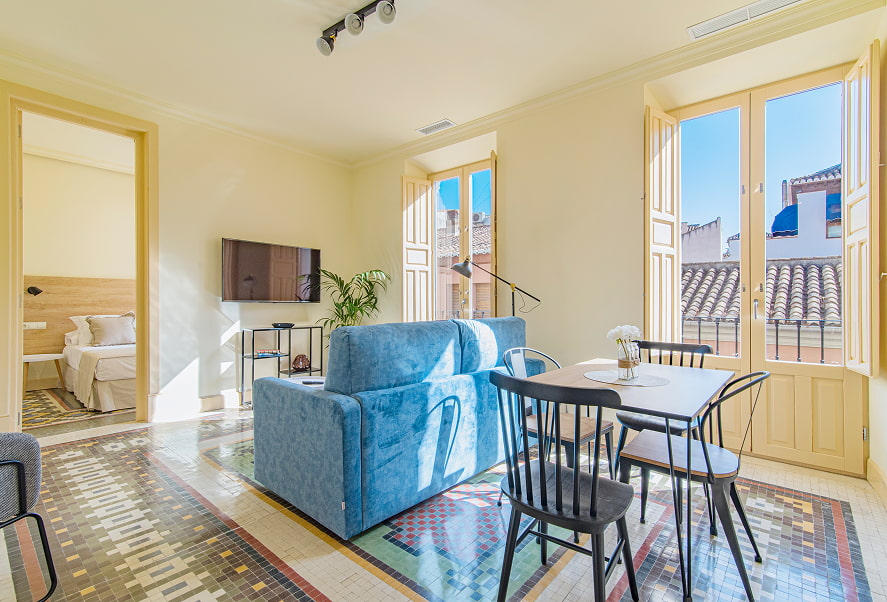 Apartamento Standard 4 Vista general del apartamento Standard de Mosaiko Homes Catedral Granada