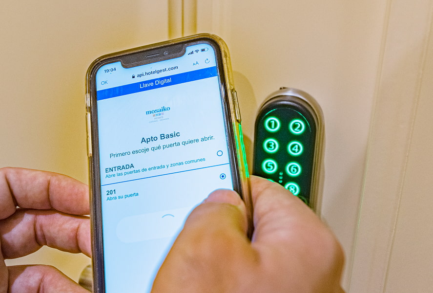 Apartamento Suite 8 Llave virtual para entrar en el apartamento